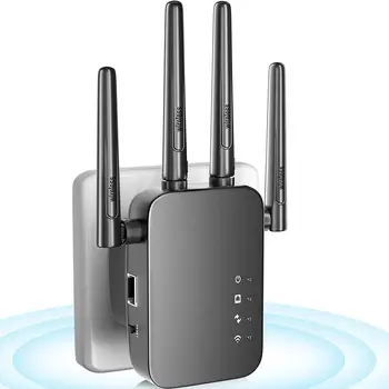 2022 Uus Uuendada Traadita WiFi Extender pikamaa Signaali Korduva Kodu Hõlmab Kuni 4000sq.ft ja 38 Seade W/ Ethernet Port