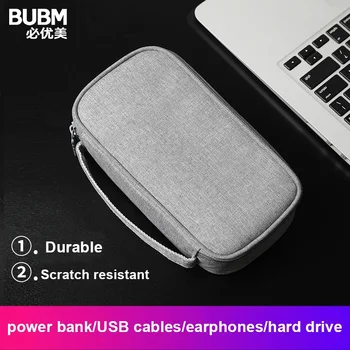 BUBM Kaasaskantav Reisi Power Bank Juhul Box HDD puhul kõvaketas Ketta USB-Kaabli Väline Ladustamine 30000mAh Powerbank Juhul
