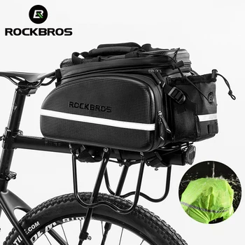 ROCKBROS Jalgratta Vedaja Kott MTB Bike Rack Kott Pagasiruumi Pannier Jalgrattasõit Multifunktsionaalne Suure Mahutavusega Reisi Kott vihmakate