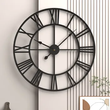 Lihtsus Euroopa Seina Kella 14-41 Tolline 12mm Küpsetamine Lakk Protsessi Kella Minimalistlik Metall Materjali Reloj De Valmistatud Kellad