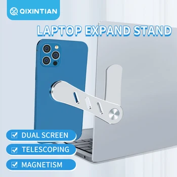 Sülearvuti Laiendada Stand Omanik Laua Laptop Stand Magnet Ekraani Toeta Pool Mount Ühendus Tablett Telefoni Sama Ekraani Kandur
