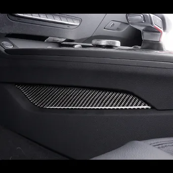 Center Console käiguvahetuse Nii küljepaneel Teenetemärgi Kate Sisekujundus 2tk Audi A4 (B9 2017-2019 Carbon Fiber Auto Tarvikud