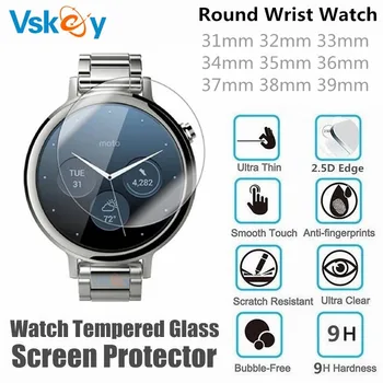 10TK Ring Smart Watch Screen Protector Läbimõõt 34mm 35mm 36mm 37mm 38mm 39mm 31mm 32mm 33mm Karastatud Klaasist kaitsekile
