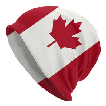 Lipu Kanada Beanie Müts Kootud Mütsid Mehed Naised Hip-Hop Unisex Patriotism Talvel Soe Skullies Beanies Mütsid