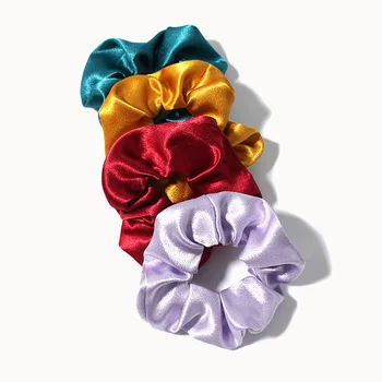 Kõrged, Elastsed Juuksed Trossi Scrunchies Naiste Jaoks Tüdrukud (Solid Color Lihtne Juuksed Sidemed Omanik Juuksed tarvikud