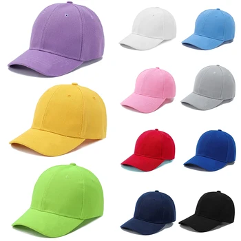 Suvel Lapsed Beebimüts Lapsed, Poiss, Tüdruk Värviga Puuvillane Müts Reguleeritav Baseball Caps Imiku Mütsid Snapback Hip-Hop Päike Mütsid