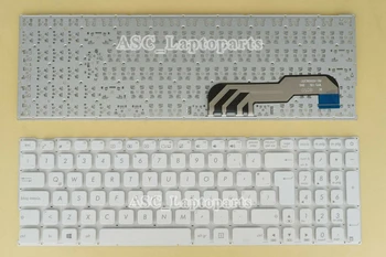 Uus ladina-hispaania Teclado Klaviatuuri ASUS X541U X541UA X541UAK X541UJ X541UV X541UVK Sülearvuti , Valge ilma Raami