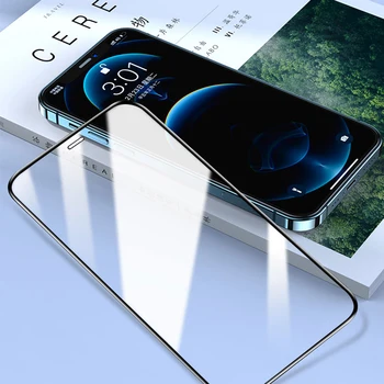 Täielik Kaitseriietus Karastatud Klaas iPhone 14 13 12 11 Pro Max Screen Protector Glass iPhone XR X XS Max 7 8 14 Pluss SE Film