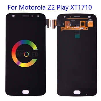 Motorola Moto Z2 Mängida XT1710 LCD ekraan puutetundlik digitizer assamblee LCD Z2 mängida XT1710 LCD