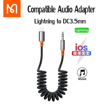 Mcdodo Audio Kaabli Tüüp C /Lightning-liidesega DC3.5mm Jack Ülestõstetav Auto Converter For iPhone 13 12 Pro Max IPad iOS Audio Adapter