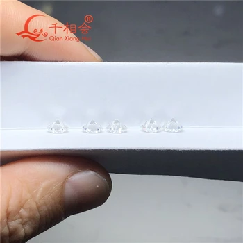5mm et 11mm super valge D värv Vooru Brilliant lõigatud moissanites lahtine kivi poolt qianxianghui