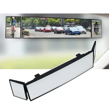 Universaalne Auto Salongi Peegel tahavaatepeeglid Auto Tahavaatepeegli Anti-glare Tri-fold kaardus rearview mirror Auto Tarvikud
