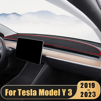 Näiteks Tesla Model Y 2021 2022 2023 Mudel 3 2019 2020 2021 2022 2023 Auto Armatuurlaua Kate Padi Päikese Vari Vältida Valguse Matt Tarvikud