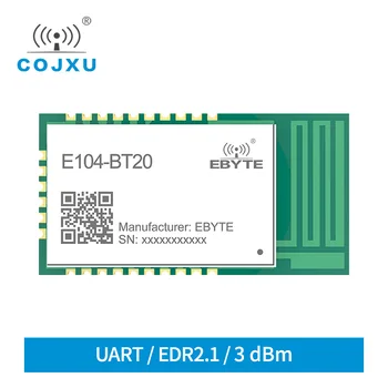 EDR2.1 Bluetooth 2.1 RTL8760ATT Serial Port asjade interneti Saatja Mooduli JUURES Käsu SMD UART 2.4 GHz Saatja-Vastuvõtja E104-BT20