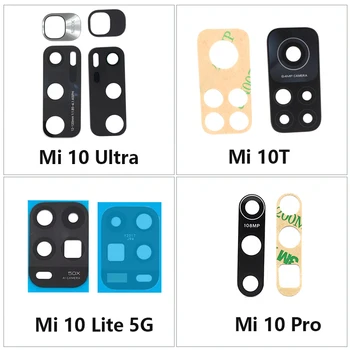 10 tk jaoks Xiaomi Mi 10 Pro Lite Ultra 10T eest Xiaomi 10Lite 10Ultra 10Pro Tagumine Tagasi Kaamera Klaas Objektiivi Liimiga Kleebis