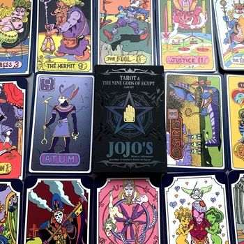Anime JoJo ' s Bizarre Adventure Tarot-Kaardi 22 Grand Akana 9 Royal Jumalad Cosplay Prop Kingitus Halloween Pool