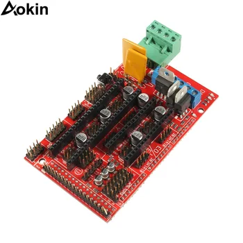 Aokin Kaldteed 1.4 Kontrolli Juhatuse Laiendamine Paneel Osa Emaplaadi 3D Printerid Osad Kilp Punane Arduino