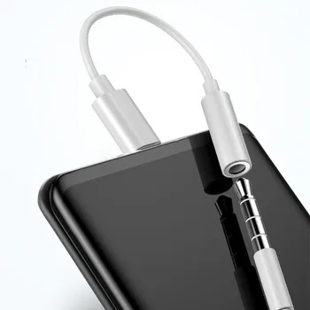 Audio Converter Kuupäev Kaablid USB Type-C-3.5 mm Kõrvaklappide Pesa Adapter, AUX Kaabel Mobiiltelefon Le Max 2 Pro Letv LeEco 1tk/5tk