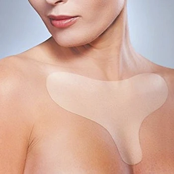 Korduvkasutatavad anti-wrinkle rindade pad, läbipaistva silikooniga näo naha eemaldamise plaaster, anti-vananemine naha rindade suurendamise paik