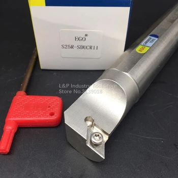 EGO Anti-vibratsiooni Baar CNC Tööriista Omanik 95° S16N--SDUCR11 160mm S20Q-SDUCR11 180mm Treipingi Metallist Kontrollitud SM-sse**11T3** Mehaaniline