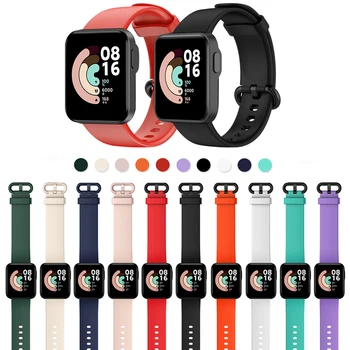 Silikoon Smartwatch Asendamine Osa Spordi -, Randme Watchband Jaoks Xiaomi Mi Vaadata Lite/Redmi Rihm Smart Käepaela Bänd Tarvikud
