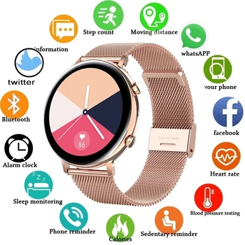 Smartwatch Naine Nutikas Käevõru Bluetooth Helistamine Smart Watch 2021 EKG PPG Südame Löögisageduse Monitor vererõhu Samsung IPhone