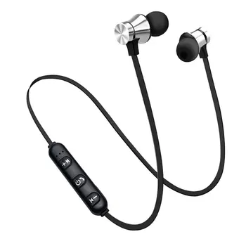 Magnet Bluetooth-4.2 Kõrvaklapid Sport Töötab Traadita Kaelus Peakomplekti, Kõrvaklapid koos Mikrofoniga Stereo Muusika Puhul Kõik Nutikas Telefon