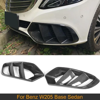 Carbon Fiber / FRP esistange Air Vent Sisekujundus Silma Grill Raami Mercedes-Benz C-Klassi W205 Baas, Sedaan C180 C200 2015 - 2018