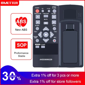 Uus AKB36086229 AKB35041801 AKB36086220 AKB36086210 Asendada Remote Control sobib LG Audio Süsteem