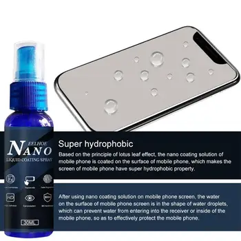 30ml Nano Vedelik Screen Protector Film Spray Mobiiltelefoni Nano Lakk Lahendus kriimustuskindel Telefonid Kaitse