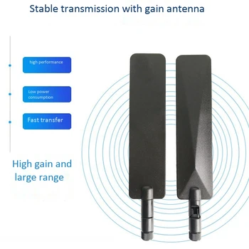 4G LTE 12Dbi Antenn SMA Male Antenn 2 Tükki, Ruuter Raku Lüüsi Kodus Telefon Hotspot Modemi Signaali Korduva