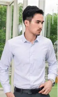Meeste valge särk, õhuke, tavaline särk ja triikima äri valge särk pikkade varrukatega DY-419