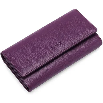 SENDEFN mood naiste rahakotid ehtne nahk pikk hasp tõmblukk sidur kotis suure mahutavusega krediitkaardi omaniku rahakott
