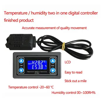 XY-WTH1 Digitaalne Niiskuse & Temperature Controller, Termostaat Hygrometer Regulaator