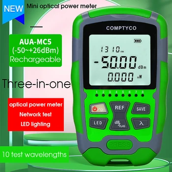 Uus Pihuarvuti OPM Mini Fiber Optiline Power Meter MC5/MC7 Fiiber Optiline Kaabel Tester -70+10dBm või -50+26dBm