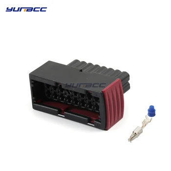 1Set 16 Pin Emane Auto Veekindel Elektri-Wire Plug Connector 1-965427-1 Jaoks TE AMP Tyco 1-967242-1
