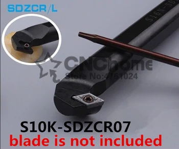 S10K-SDZCR07/ S10K-SDZCL07 10mm Treipingi lõiketerad,CNC Treimine Vahend,Hss Treipingi Instrumentaarium,Sise-Threading Vahend, Metal Lathe Bori