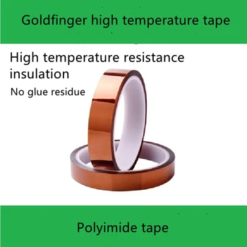 Goldfinger kõrge temperatuur kleeplint Polüimiid Pruun lint lint 3D-printimine isolatsioon temperatuurikindlus
