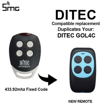 DITEC GOL4C 433.92 mhz Puldi Kopeerida Paljundusaparaat jaoks DITEC Garaaž Kontrolli Värava Käsk Takistus Võti Fob