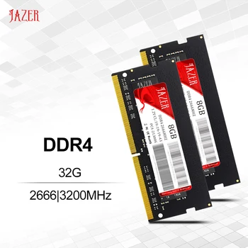 JAZER Sülearvuti Mälu DDR4 32GB 3200MHz Ram DDR4 32GB 2666MHz 3200MHz Sodimm Memoria Sülearvuti Oinad