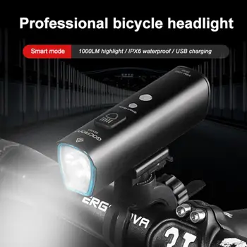 Gaciron Jalgratta Kerge Kiiver Lamp V9M-1000 Luumenit Rattasõit Ees Smart LED Valgustus Jalgrattaga Jalgratta Esitulede Jalgratta Tarvikud