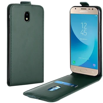 Klapp Üles ja Alla Naha puhul Samsung Galaxy J7 2017 Juhul J730 SM-J730 Vertikaalne Kate Samsung J7 2017 Juhul Telefoni Kott