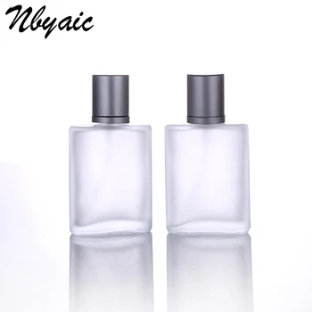 30ml 50ml jäätunud klaasi spray pudel kõrge kvaliteediga parfüümi serveerimiseks pudel, kosmeetikatoodete spray pudel 30ml vajutades tühi pudel 100ml