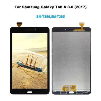 LCD Samsung Galaxy Tab 2017 8.0 SM-T385 T385 3G / SM-T380 T380 Wifi LCD Ekraan Puutetundlik Digitizer Assamblee 8