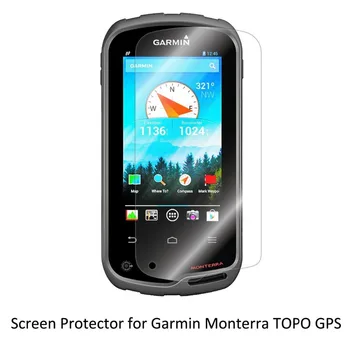 3* Selge LCD PET-Kile Anti-Scratch Ekraani Kaitsekile Katab Pihuarvutite GPS Navigaator Garmin TOPO Monterra
