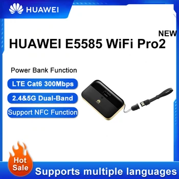 Algne HUAWEI E5885 E5885Ls-93a 4G 300mbps Tasku Wifi Ruuter Mobiilne hotspot,Toetada Powerbank RJ45 Ja SIM-Kaardi Tugi